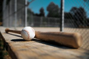 Baseball Bat und Ball
